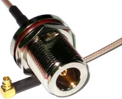 Pigtaile światłowodowe - brak danych Pigtail MMCX N/ż 20 cm - miniaturka - grafika 1