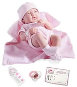 Lalki dla dziewczynek - Berenguer La Newborn 36 cm lalka dla niemowląt PCW (winyl) 18541 - miniaturka - grafika 1