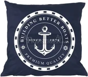 Poduszki dekoracyjne - French home PODUSZKA OZDOBNA FRENCH HOME - KOTWICA BLUE - miniaturka - grafika 1