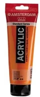 Przybory szkolne - Talens Amsterdam, farba akrylowa, 250 ml, Pomarańczowy azo - miniaturka - grafika 1