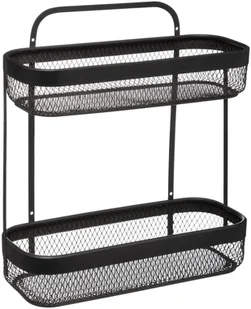 5five Simply Smart Półka kuchenna metalowa 2 poziomy czarna 169223 - Półki do kuchni 5five Simply Smart Półka kuchenna metalowa 2 poziomy czarna 169223 - Półki do kuchni - miniaturka - grafika 1