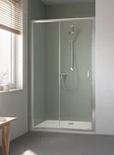 Kabiny prysznicowe - Kermi Stina Drzwi przesuwne 2-częściowe z polem stałym ST G2D 100 cm ST G2D 10019 VPK - miniaturka - grafika 1