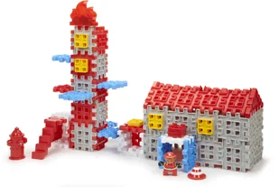 Little Tikes klocki Waffle Blocks Fire & Rescue - Klocki - miniaturka - grafika 4