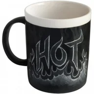 Filiżanki - BBTrade Sales Ceramika 300 ML tablica kredowa Tablica do notatek torba na kredę herbata filiżanka do kawy z 2 kredki, łóżko pojedyncze 251500000 - miniaturka - grafika 1