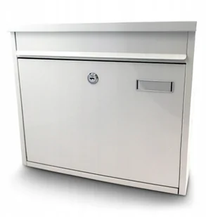 Skrzynka pocztowa na listy naścienna (biały) - Skrzynki na listy - miniaturka - grafika 8