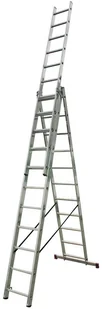 Krause 996 Drabina aluminiowa 3x11 CORDA wysokość robocza 7,25m) 99677129 77129-uniw - Drabiny - miniaturka - grafika 3