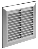 Kratki wentylacyjne - Awenta Kratka wentylacyjna 140x140 srebrna satyna T40SS - miniaturka - grafika 1