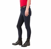 Bryczesy - Covalliero męskie spodnie do jazdy konnej Techno, niebieski 325474_dunkelblau_50 - miniaturka - grafika 1