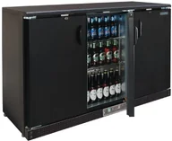 Szafy i witryny chłodnicze - Polar Refrigeration Chłodziarka do napojów | 2°C do 8°C | 273 butelki | 1352x535(H)925mm | 335L 134 - miniaturka - grafika 1