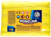 Masy plastyczne - Astra Modelina 1kg żółta - miniaturka - grafika 1