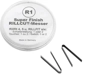 Akcesoria do elektronarzędzi - Rillfit 6 Nożyki Do Nacinania Opon Rillfit R-1 3-5Mm (4251396100119) - miniaturka - grafika 1