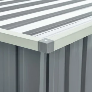 vidaXL Skrzynia ogrodowa, szara, 171 x 99 x 93 cm vidaXL - Skrzynie ogrodowe - miniaturka - grafika 2