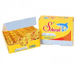 Sally Hansen 100 Shark Super Stainless Straight Edge Barber Razor blade for Professional Barber Razor's 100B - Pozostałe kosmetyki - miniaturka - grafika 4