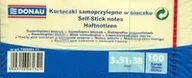 Przybory szkolne - Donau Bloczek samoprzylepny 3x51x38 mm - miniaturka - grafika 1