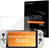 Akcesoria do Nintendo - Alogy Szkło hartowane 9H Alogy ochronne na ekran do Nintendo Switch OLED 11405X10 - miniaturka - grafika 1