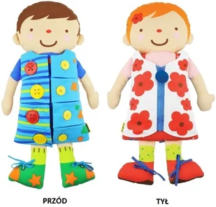 Lalka do ubierania 2 w 1 - Lalki dla dziewczynek - miniaturka - grafika 2