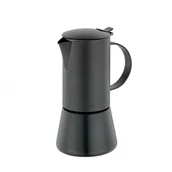Zaparzacze i kawiarki - Cilio AIDA Kafeteria - Kawiarka Ciśnieniowa 300 ml Czarna 343212 - miniaturka - grafika 1