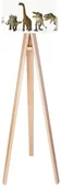 Lampy stojące - Macodesign Lampa podłogowa Dinozaury tripod-foto-179p, 60 W - miniaturka - grafika 1