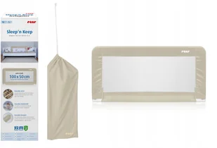 Reer Barierka ochronna do łóżka dzieci 100x50cm - Zabezpieczenia dla dzieci - miniaturka - grafika 4