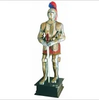 Płatnerze hiszpańscy ZBROJA RYCERSKA 1:1 Z XVI w. ZŁOTY GRAWER (909) - Repliki - akcesoria Płatnerze hiszpańscy ZBROJA RYCERSKA 1:1 Z XVI w. ZŁOTY GRAWER (909) - Repliki - akcesoria - miniaturka - grafika 1