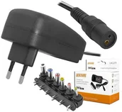 Baterie i akcesoria - Lamex Zasilacz regulowany 3V-12V 1200mA uniwersalny +USB LXG271 - miniaturka - grafika 1