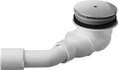 Syfony - Duravit 791260000001000 Syfon do brodzików D-Code chrom Przepływ 0,6 l/s w związku DIN EN 274) średnica odpływu 90 mm - miniaturka - grafika 1
