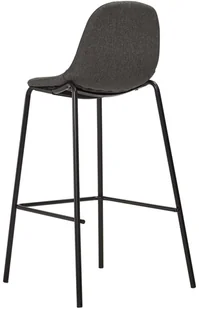 vidaXL 5-częściowy zestaw mebli barowych, tkanina, ciemnoszary 8719883854892 - Stoły z krzesłami - miniaturka - grafika 7