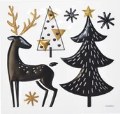 Ozdoby bożonarodzeniowe - Naklejki Glamour - miniaturka - grafika 1