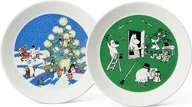 Talerze - Arabia Finland Talerze Finland Muminki Drawing & Christmas 19 cm 2 szt. 1059787 - miniaturka - grafika 1