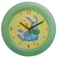 Zegary - Atrix Zegar ścienny królik /zielony ZD#3GRN - miniaturka - grafika 1