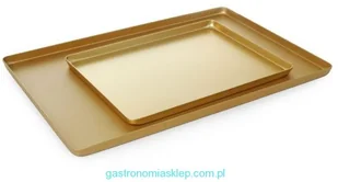 Hendi Taca cukiernicza ekspozycyjna 600x400x(H)20 mm złota 808573 - Pojemniki i kosze gastronomiczne - miniaturka - grafika 5