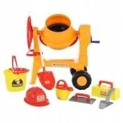 Wader Betoniarka 50649 P pudełko - Samochody i pojazdy dla dzieci - miniaturka - grafika 16