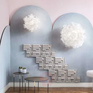 Slamp Clizia Pixel lampa ścienna 78 cm - Lampy ścienne - miniaturka - grafika 2