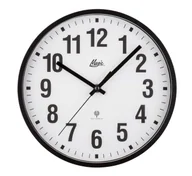 Zegary - Atlanta Duży zegar ścienny z większymi cyframi Atlanta 4505 Czarny 4490/0 M - miniaturka - grafika 1