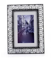 Ramki na zdjęcia - Icar Ramka dekoracyjna 10X15 srebrna RM07 RM0746S - miniaturka - grafika 1