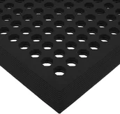 Wycieraczki - Coba Mata Antypoślizgowa Worksafe Czarny 0.9 M X 1.5 M - miniaturka - grafika 1