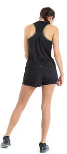RONHILL RONHILL Spodenki biegowe damskie LIFE TWIN SHORT black mono ripple - Spodnie sportowe damskie - miniaturka - grafika 3
