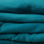 Szlafroki damskie - handlosfera KOCYK- SZLAFROK 2 in 1 super koc z rękawami DUŻY niebieski - miniaturka - grafika 1