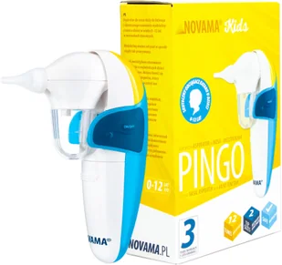 NOVAMA PINGO Aspirator do nosa (odcišgacz kataru) - Aspiratory do nosa - miniaturka - grafika 6