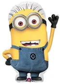 Urodziny dziecka - Amscan Balon foliowy "Minionki Phil", 14" SHP 29957 - miniaturka - grafika 1