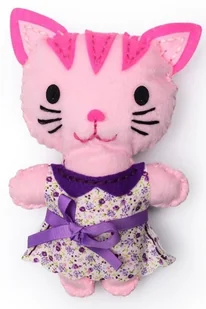 Russell USZYJ MASKOTKĘ ZWIERZĄTKO KOTEK PLASTIKOWA IGŁA CH1378 - Zabawki kreatywne - miniaturka - grafika 2