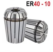 Tuleje - Tuleja zaciskowa ER40 FI 10 tulejka precyzyjna CNC - miniaturka - grafika 1