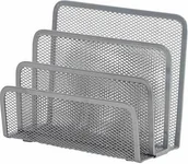 Akcesoria na biurko - Q-CONNECT SORTER DO KORESPONDENCJI OFFICE SET METALOWY 3 PRZEGRODY SREBRNY zakupy dla firm KF00852 - miniaturka - grafika 1