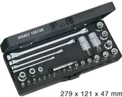 Zestawy narzędziowe - Hazet Zestaw wkładek do kluczy nasadowych 1/4" 6 3 mm) 3/8" 10 mm) 1/2" 12.5 mm) Hazet 1557/29 Torx zewnętrzny TORX BO TORX 29 szt - miniaturka - grafika 1