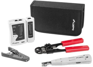 LANBERG Impakt ZESTAW NARZĘDZI DO BUDOWY SIECI LAN (NT-0301) - Narzędzia sieciowe - miniaturka - grafika 2