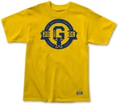 Koszulki męskie - Grizzly t-shirt 2001 BANNER TEE Gold - miniaturka - grafika 1