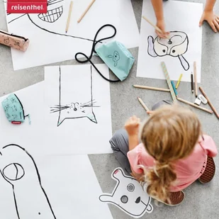 Reisenthel KIDS CATS AND DOG Plecak dla Dzieci - Miętowy RIE4062 - Plecaki szkolne i tornistry - miniaturka - grafika 3