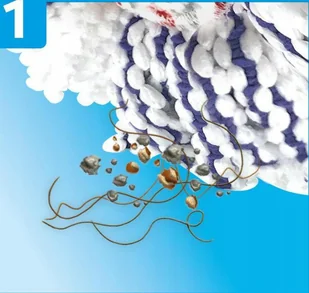 Vileda FHP Turbo 3in1 Microfibre Wkład Do Mopa 167749.. VILE-000968 - Miotły, szufle, mopy - miniaturka - grafika 4