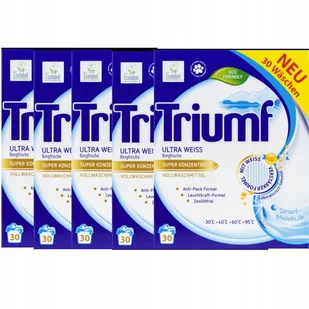 Triumf Proszek do prania White 1,8kg 30 prań x5 - Środki do prania - miniaturka - grafika 3