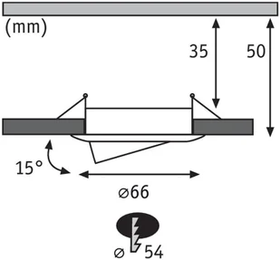 Paulmann Nova mini spot wychylany, 3 szt., biały - Oprawy, klosze i abażury - miniaturka - grafika 5
